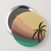 Woestijngolf Ronde Button 4,0 Cm (Voorkant /achterkant)