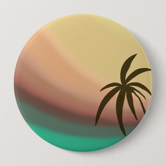 Woestijngolf Ronde Button 4,0 Cm (Voorkant)