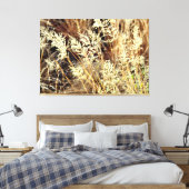 woestijngrassen verpakt doek canvas afdruk (Insitu (Slaapkamer))