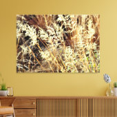 woestijngrassen verpakt doek canvas afdruk (Insitu (Woonkamer))
