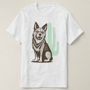 woestijnhond t-shirt