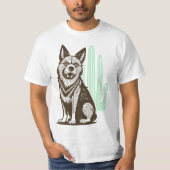 woestijnhond t-shirt (Voorkant)