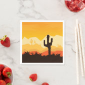 woestijnillustratie servet (Insitu)