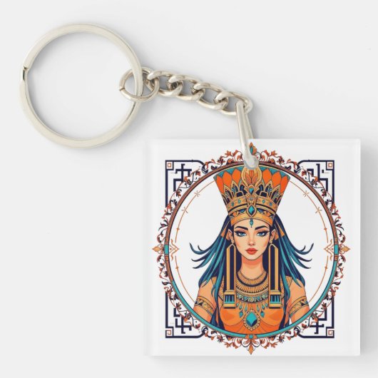 Woestijnkeizerin Sleutelhanger (voorkant)