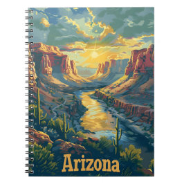woestijnkliffen van Arizona Notitieboek