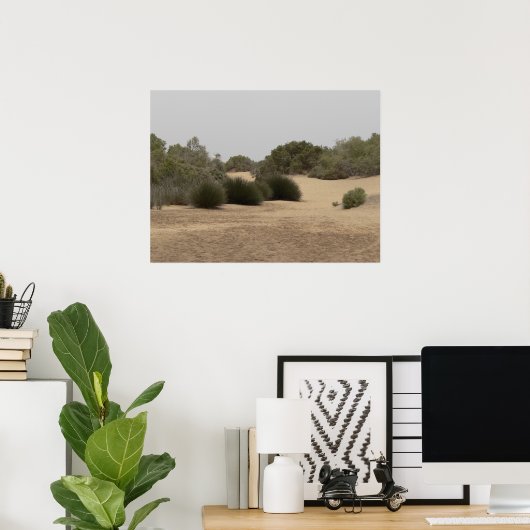 Woestijnland 1 poster (Thuiskantoor)