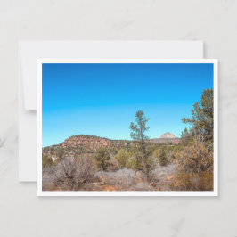 woestijnlandschap briefkaart