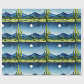 Woestijnlandschap Cadeaupapier (Vlak)