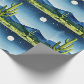 Woestijnlandschap Cadeaupapier (Hoek)