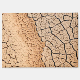 Woestijnlandschap Dramatische Hitte Natuur Droog L Magneet
