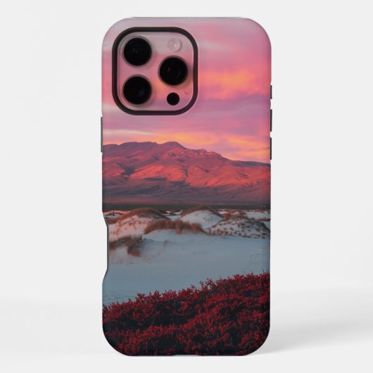 woestijnlandschap iPhone hoesje (Achterkant)