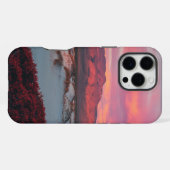woestijnlandschap iPhone hoesje (Achterkant horizontaal)