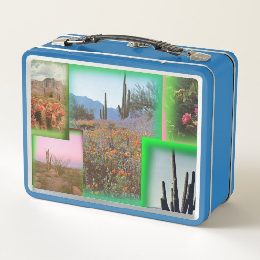  woestijnlandschap lunchbox (Achterkant)