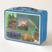  woestijnlandschap lunchbox (Voorkant)