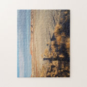 Woestijnlandschap Petrified Forest Foto Legpuzzel (Verticaal)