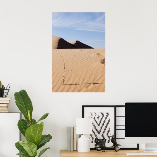 woestijnlandschap poster (Thuiskantoor)