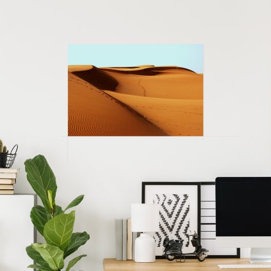 Woestijnlandschap Poster (Thuiskantoor)