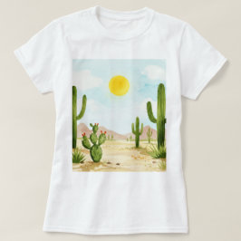 Woestijnlandschap T-shirt