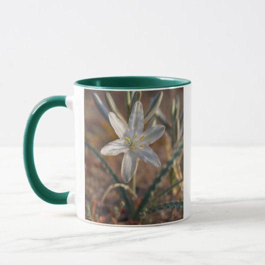 Woestijnlelie-wildbloemen Mok (Links)