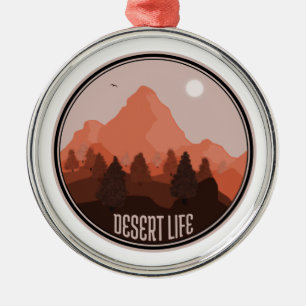 Woestijnleven Metalen Ornament