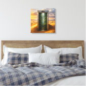 Woestijnlift Canvas Afdruk (Insitu (Slaapkamer))