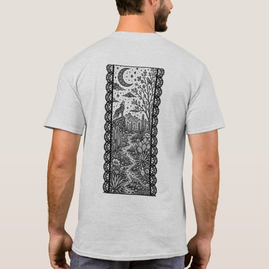 Woestijnlint T-shirt (Achterkant)