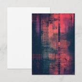 Woestijnmatrix Bedankkaart (Voorkant / Achterkant)