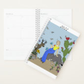 Woestijnmeisje en dieren planner (Display)