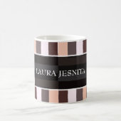 Woestijnmokka geometrisch koffiemok (Center)