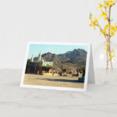 Woestijnmoskee, Hurghada, Egypte Kaart (Gele Bloem)