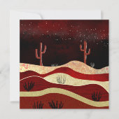 Woestijnnacht (Voorkant)