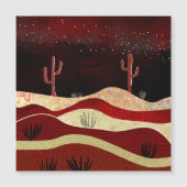 Woestijnnacht (Voorkant)