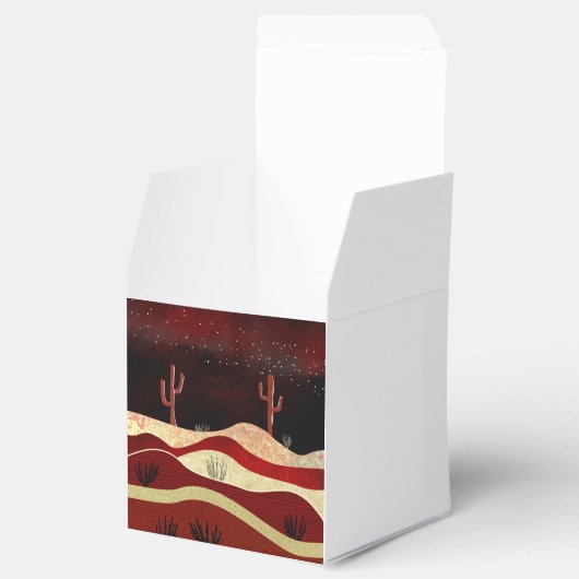 Woestijnnacht Bedankdoosjes (Geopend)