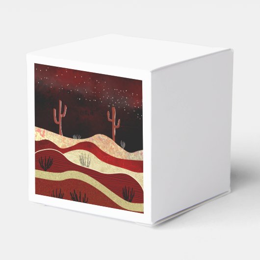 Woestijnnacht Bedankdoosjes (Achterkant)