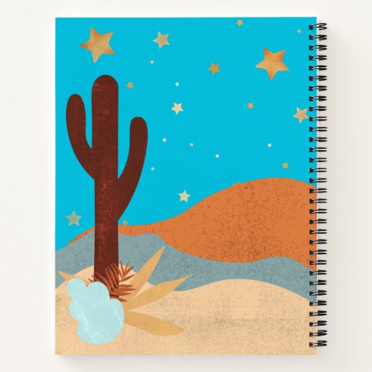 Woestijnnachtgebed Notitieboek (Achterkant)