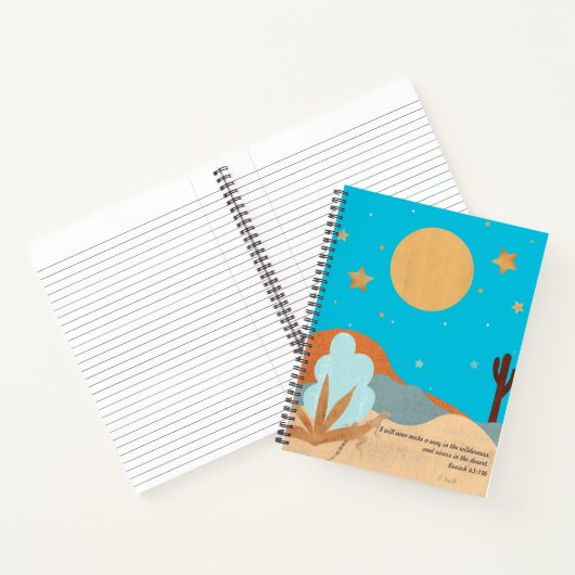 Woestijnnachtgebed Notitieboek (Binnen)