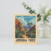 Woestijnoase: Joshua Tree National Park Briefkaart (Staand voorkant)