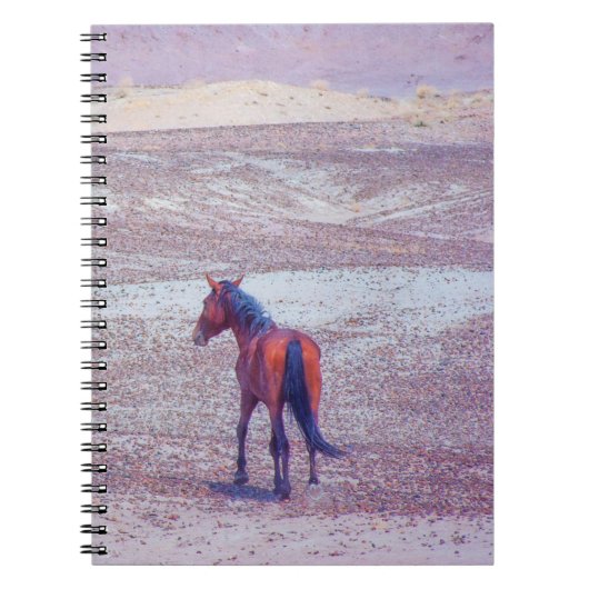 Woestijnpaard P8640 Notitieboek (Voorkant)