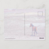 Woestijnpaarden P8640 Briefkaart (Achterkant)