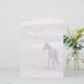 Woestijnpaarden P8640 Briefpapier (Staand voorkant)