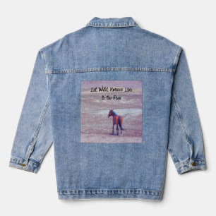 Woestijnpaarden P8640 Denim Jacket