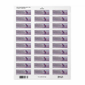 Woestijnpaarden P8640 Etiket (Full Sheet)