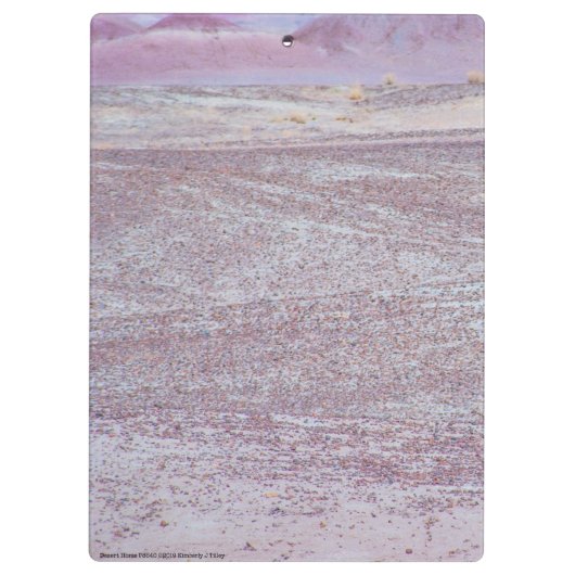 Woestijnpaarden P8640 Klembord (Achterkant)