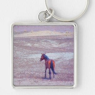 Woestijnpaarden P8640 Sleutelhanger