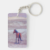 Woestijnpaarden P8640 Sleutelhanger (achterkant)