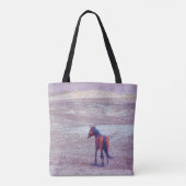 Woestijnpaarden P8640 Tote Bag (Achterkant)