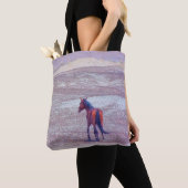 Woestijnpaarden P8640 Tote Bag (Dichtbij)