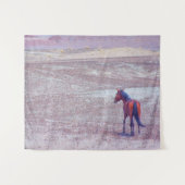 Woestijnpaarden P8640 Wandkleed (Voorkant (horizontaal))