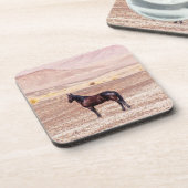 Woestijnpaarden P8664 Bier Onderzetter (Linkerzijde)