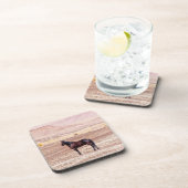 Woestijnpaarden P8664 Bier Onderzetter (Rechterzijde)